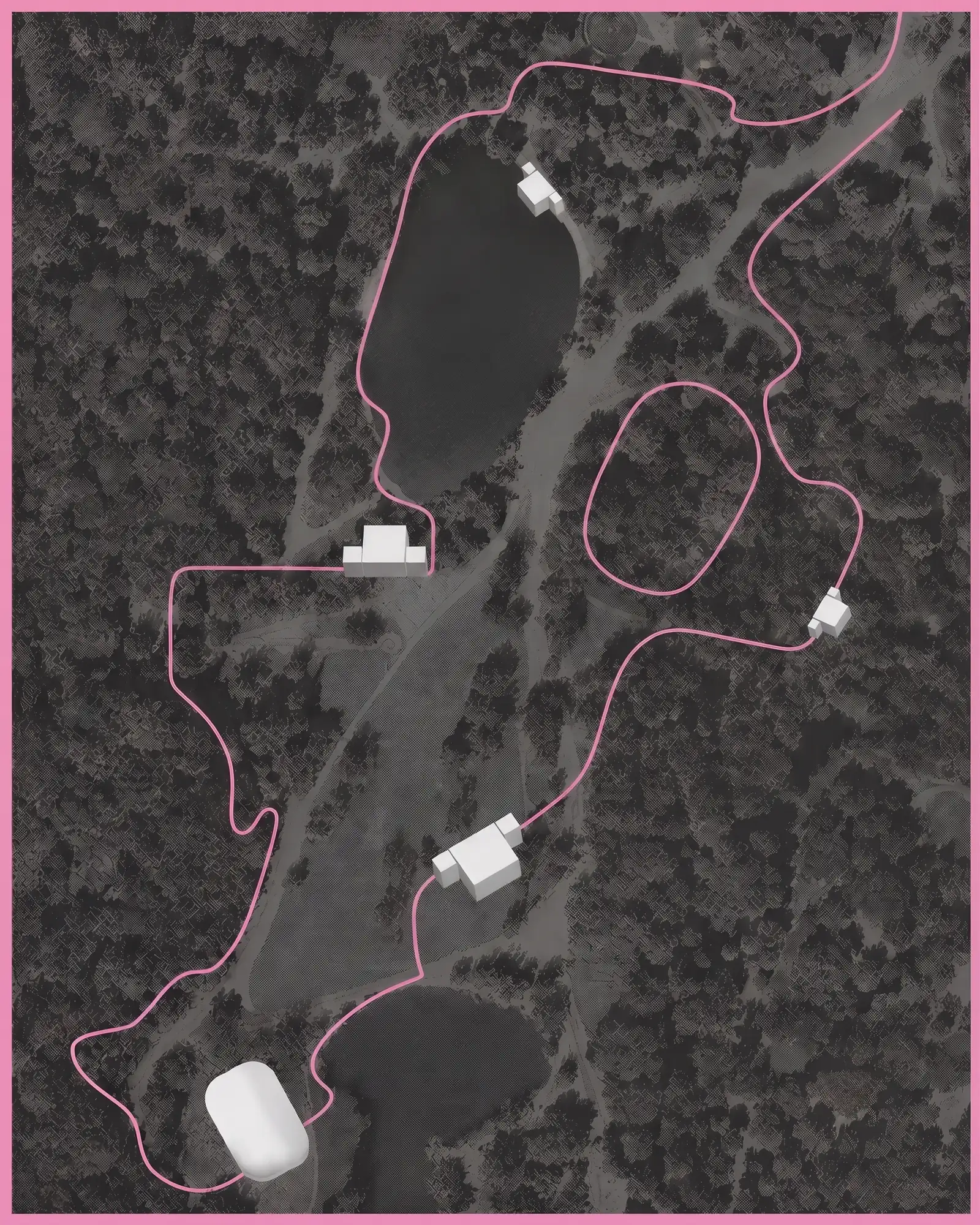 Map of the Way Out West festival area in Slottsskogen